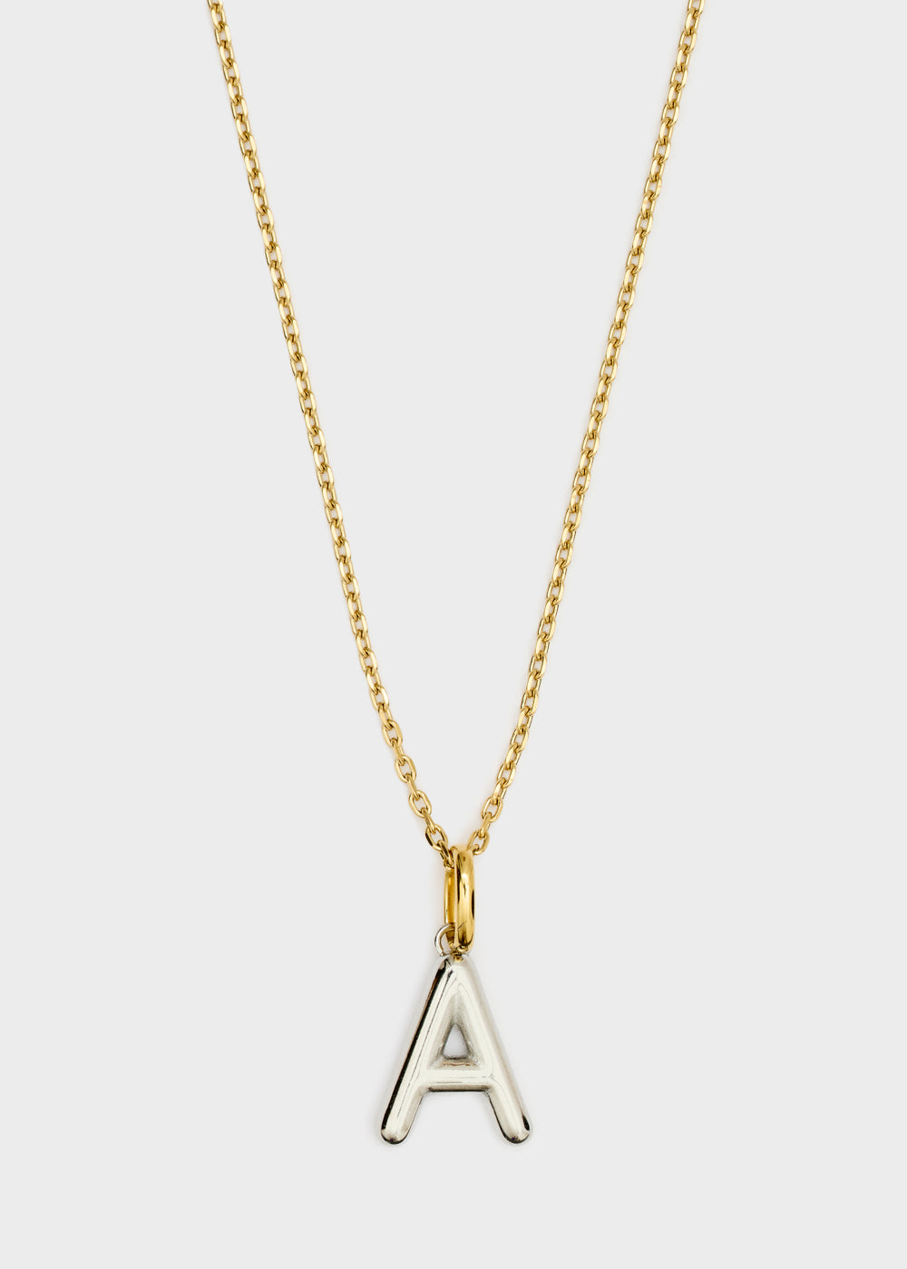 Collana in argento sterling 925 rotonda giallo citrino anniversario 17,75 KN
