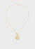 CONSTELLATION NECKLACE S.STEEL GOLD+ZODIAC SIGNS