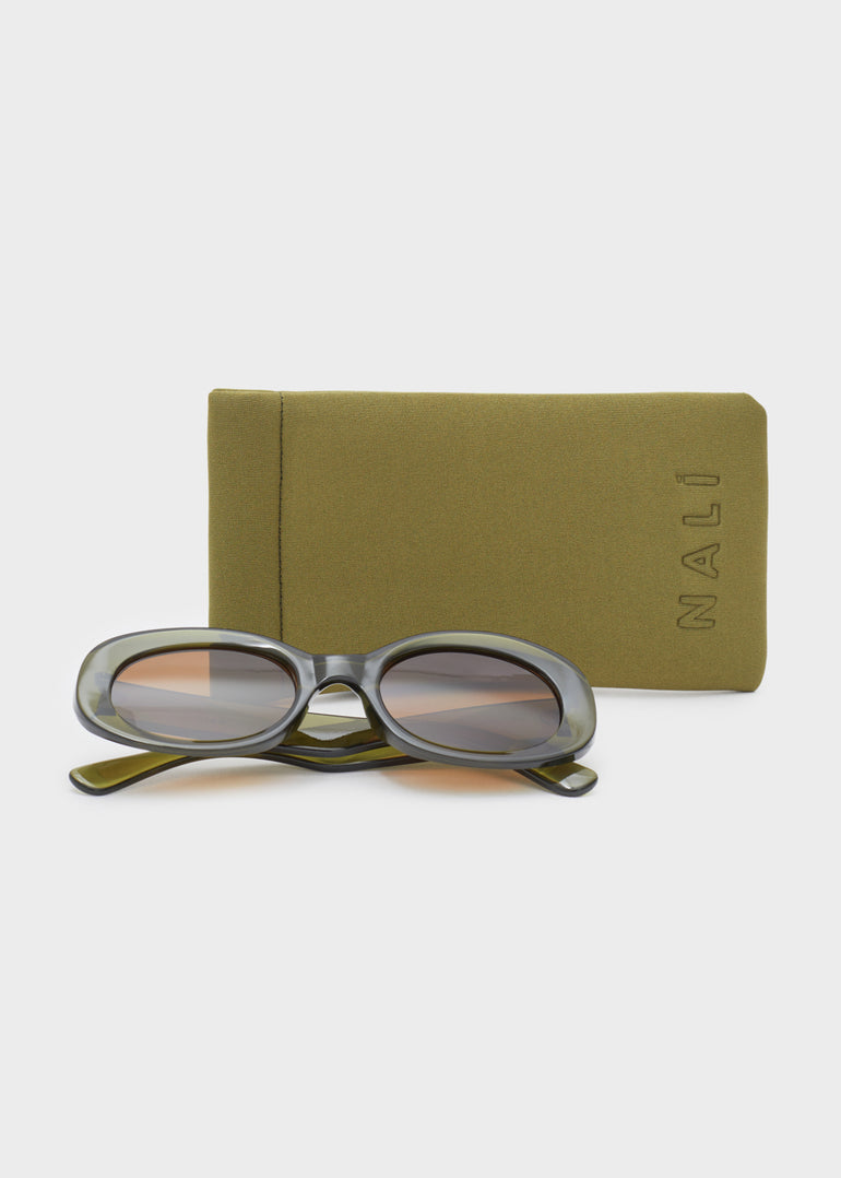 ELLE OVAL SUNGLASSES+ COLORS – Nalì