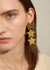 LONG STARS DANGLING EARRINGS GOLD