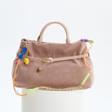 ROPE SHOULDER STRAP YELLOW/FUCHSIA