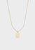 NECKLACE S.STEEL 18KT GOLD PLAT.+ZODIAC SIGN