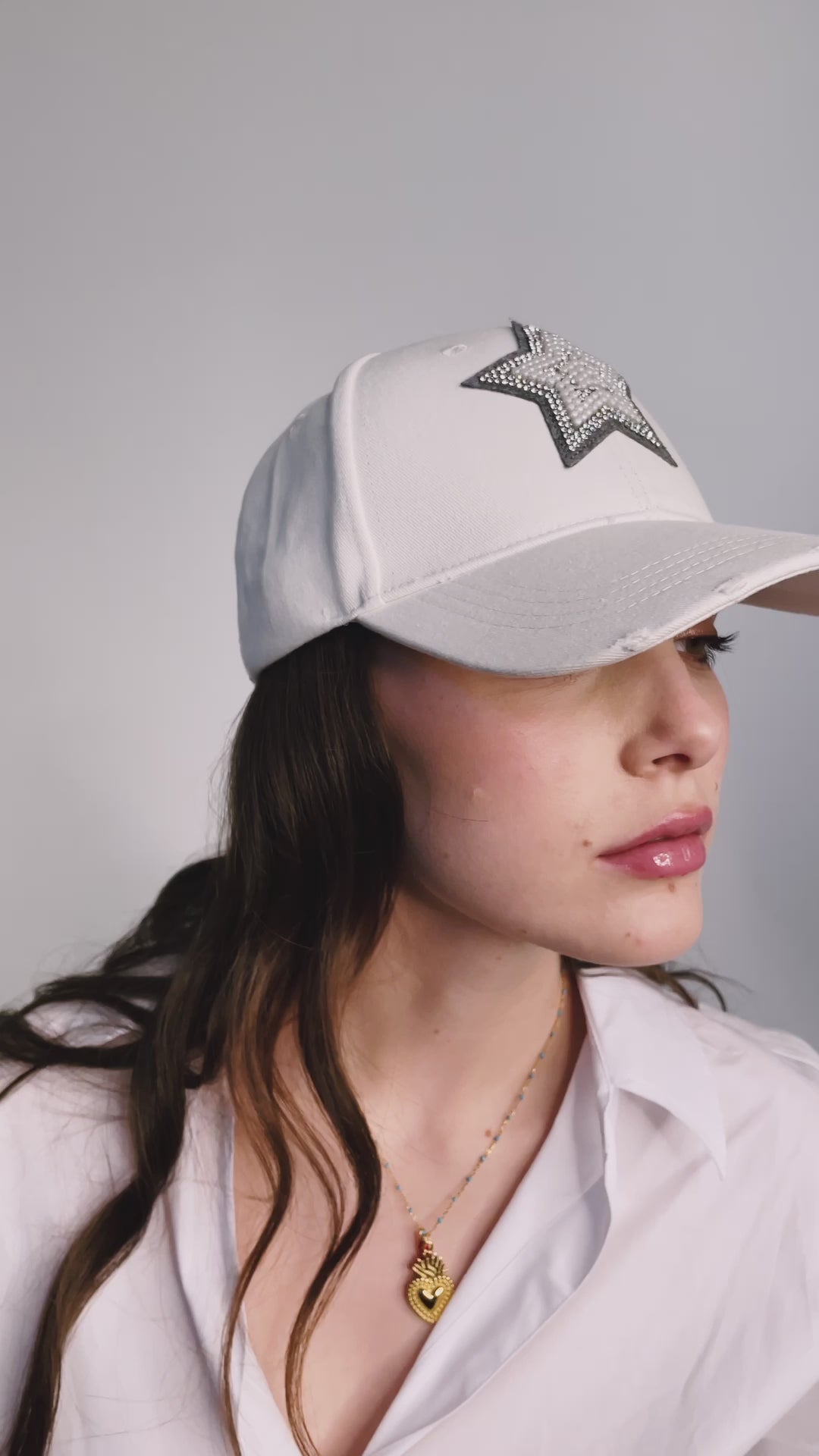 Nalí STAR BASEBALL HAT W/ PATCH + COLORS