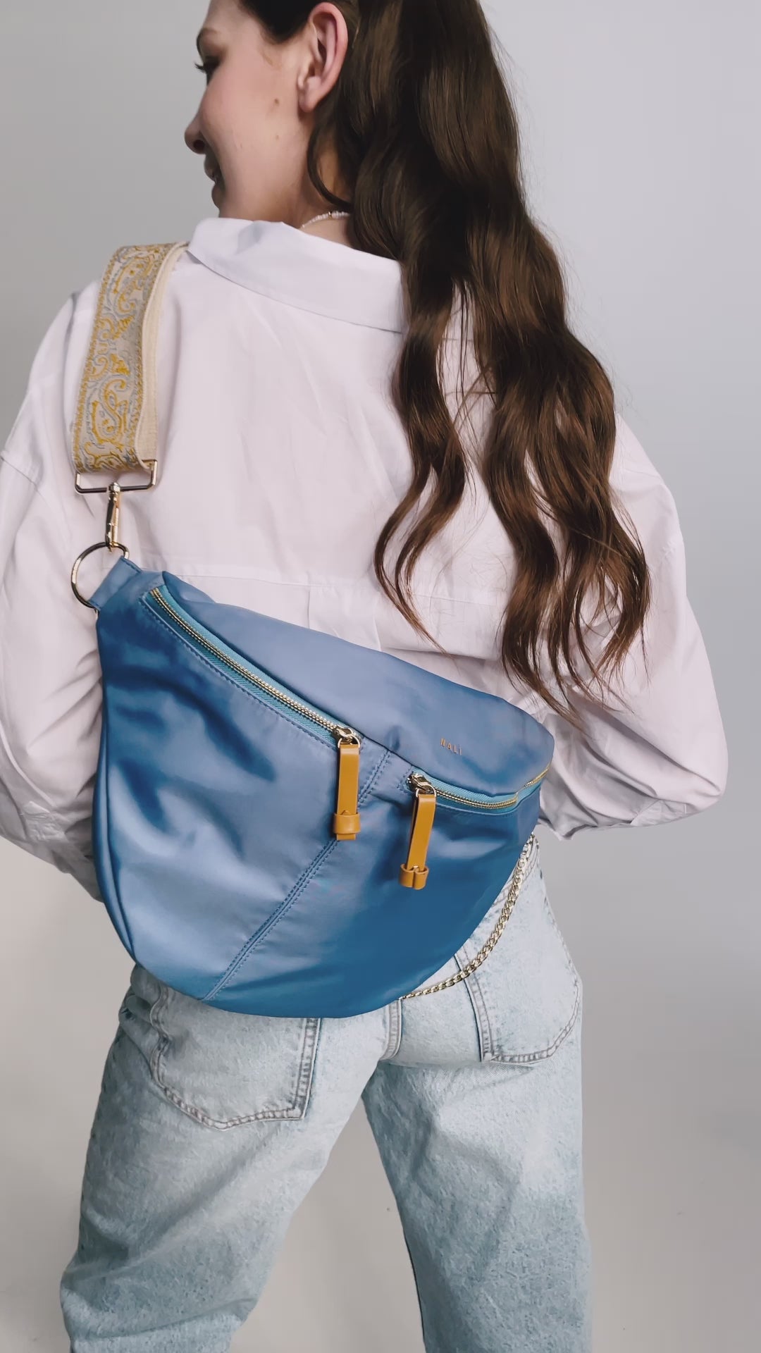 Nalí BRUNILDE FANNY PACK BAG+STRAP + COLORS