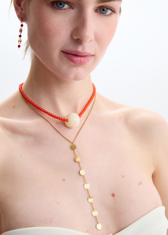 COLLANA CON PERLINE