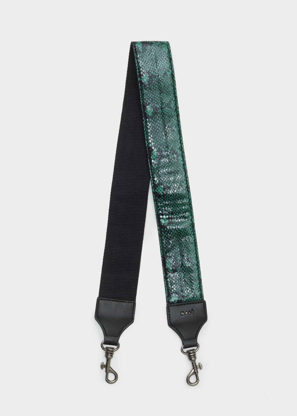 Nalí ADELINA STRAP W/ GREEN SNAKE PRINT