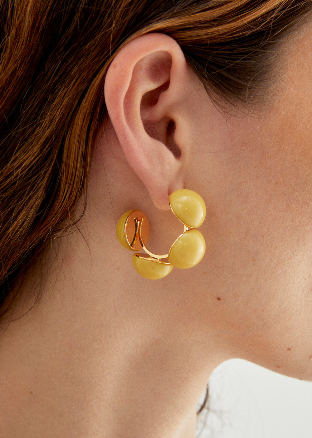 Nalí GILDA HOOP EARRINGS + COLORS