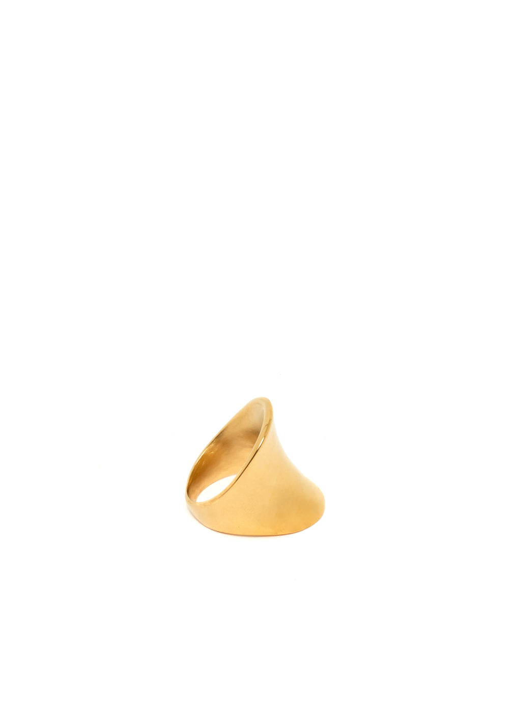 Nalí GOLD SHIELD RING