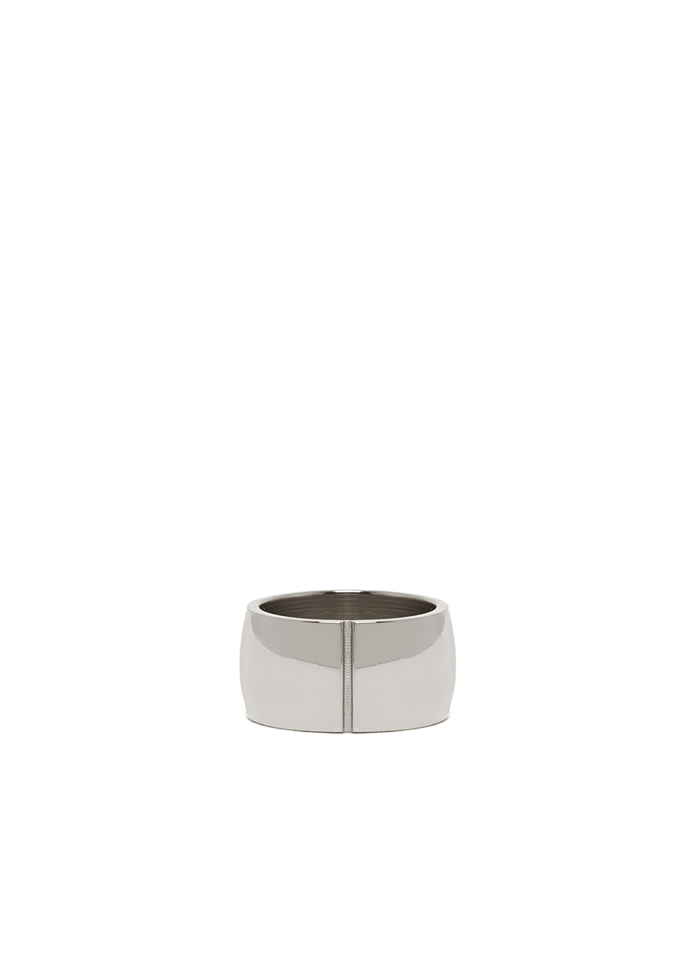 Nalí RAYA DOUBLE RIGID RING IN SILVER STAINLESS STEEL