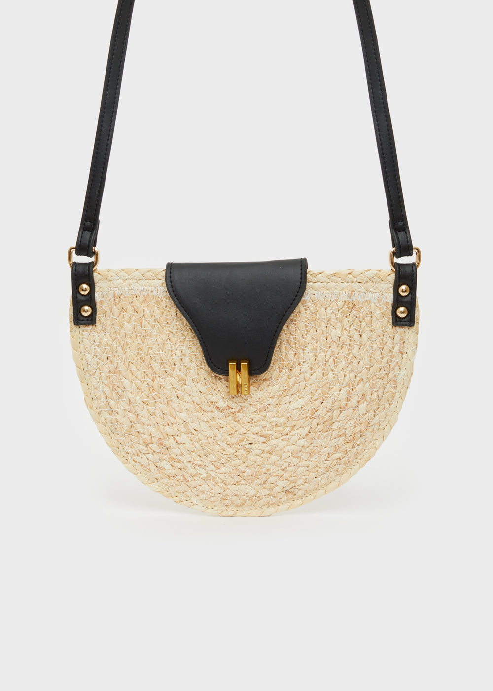 Nalí LAURYN SMALL STRAW BAG NATURAL COLOR