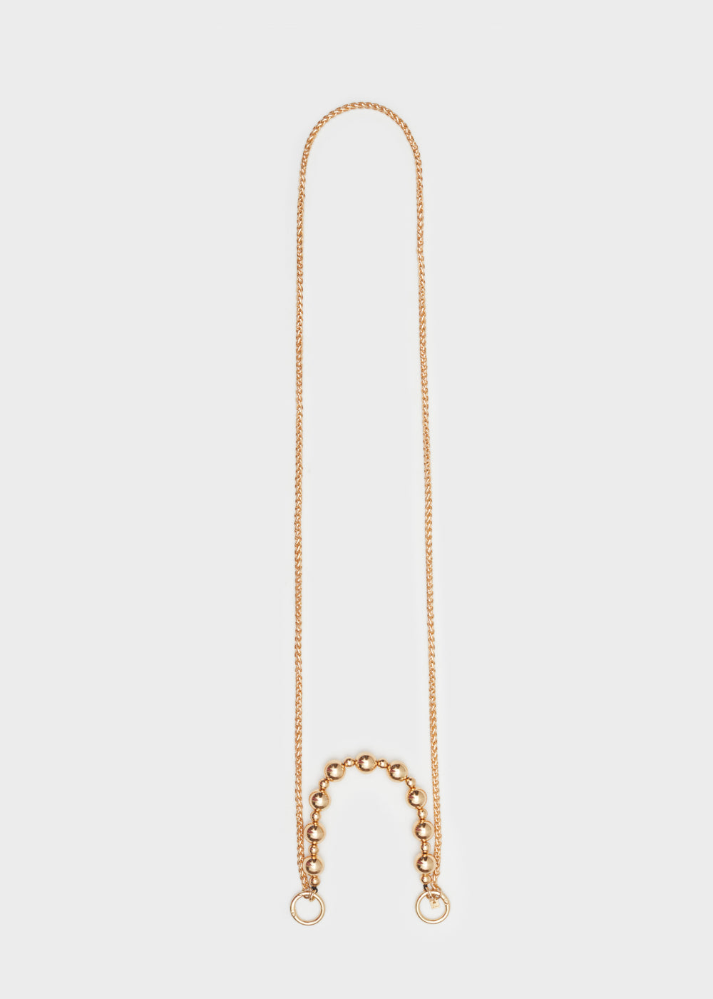 Nalí DOUBLE PHONE STRAP GOLD