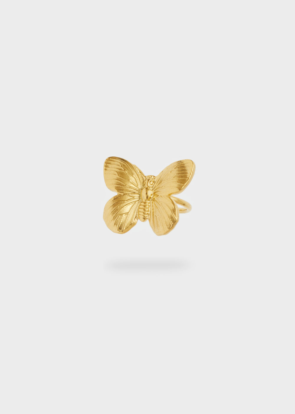 Nalí S. STEEL BUTTERFLY EARCUFF EARRING