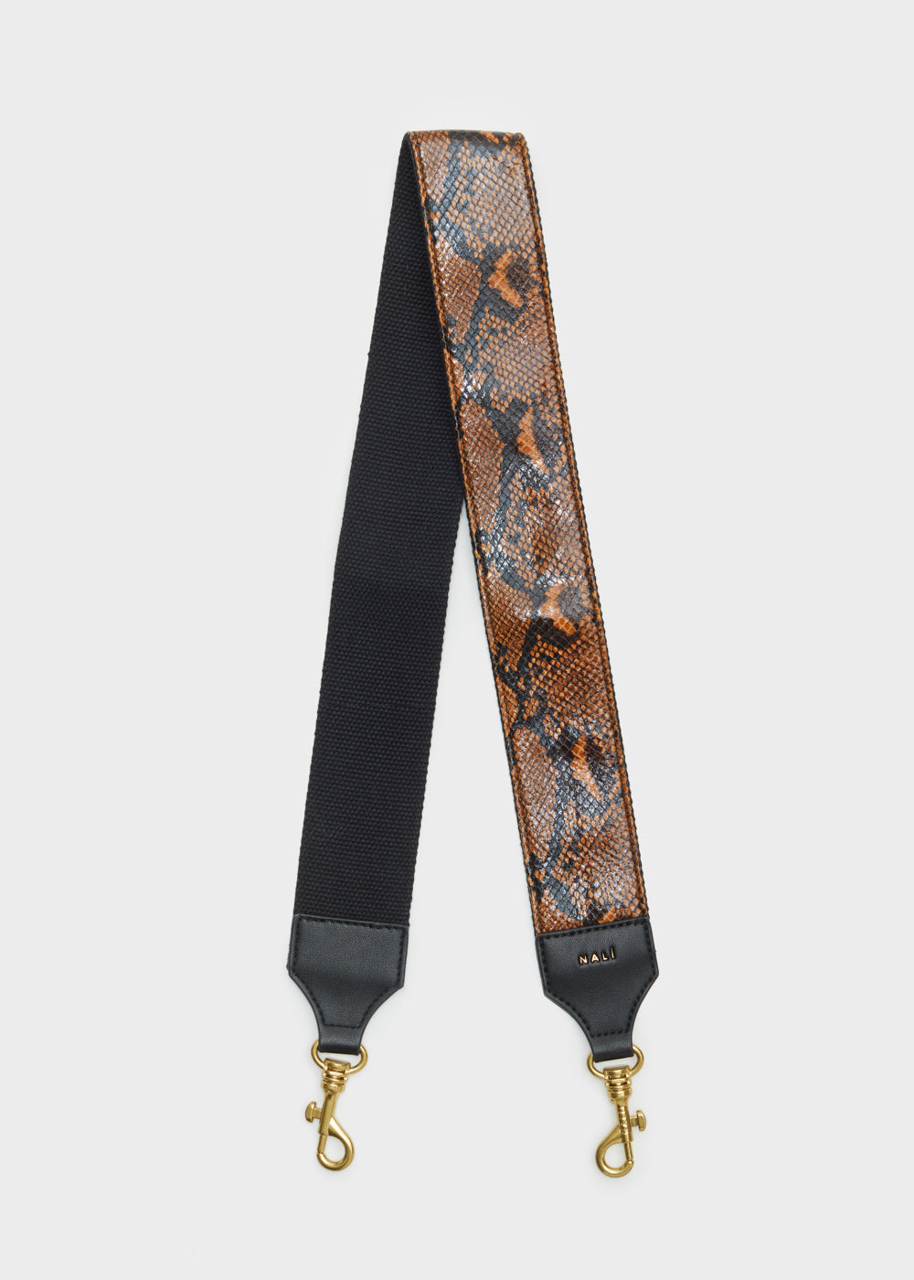 Nalí ADELINA STRAP W/ YELLOW SNAKE PRINT