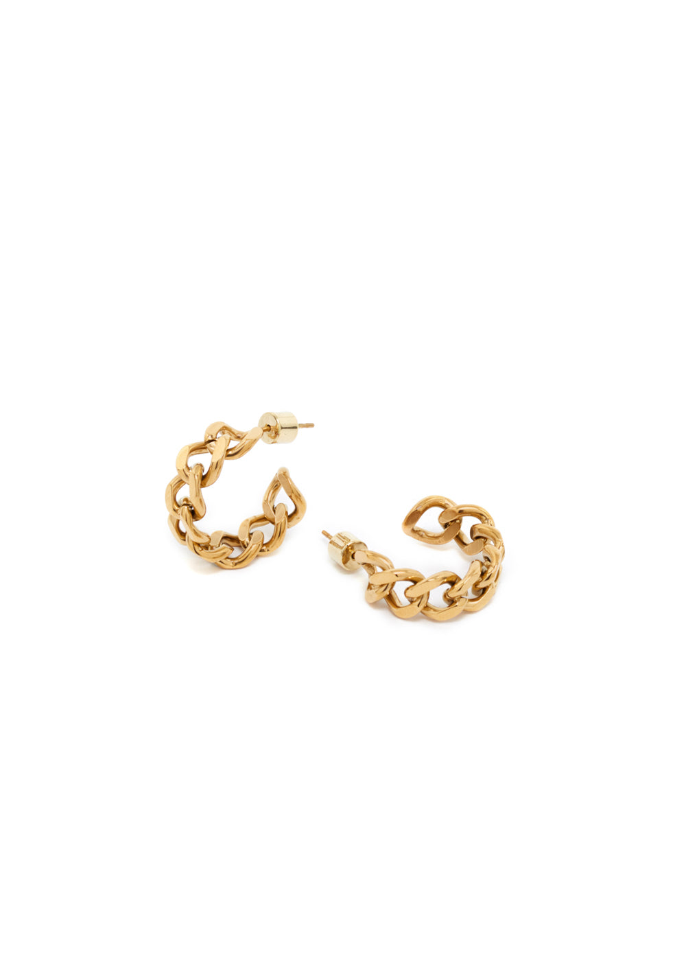 Nalí GOLD ISA CHAIN EARRINGS