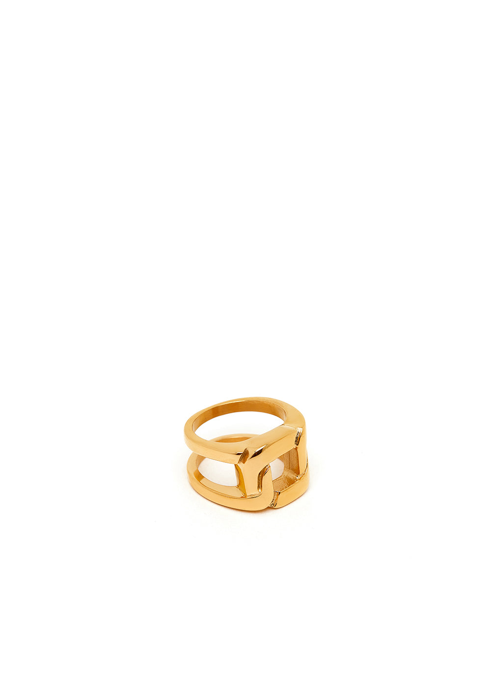 Nalí GOLD CHAIN RING